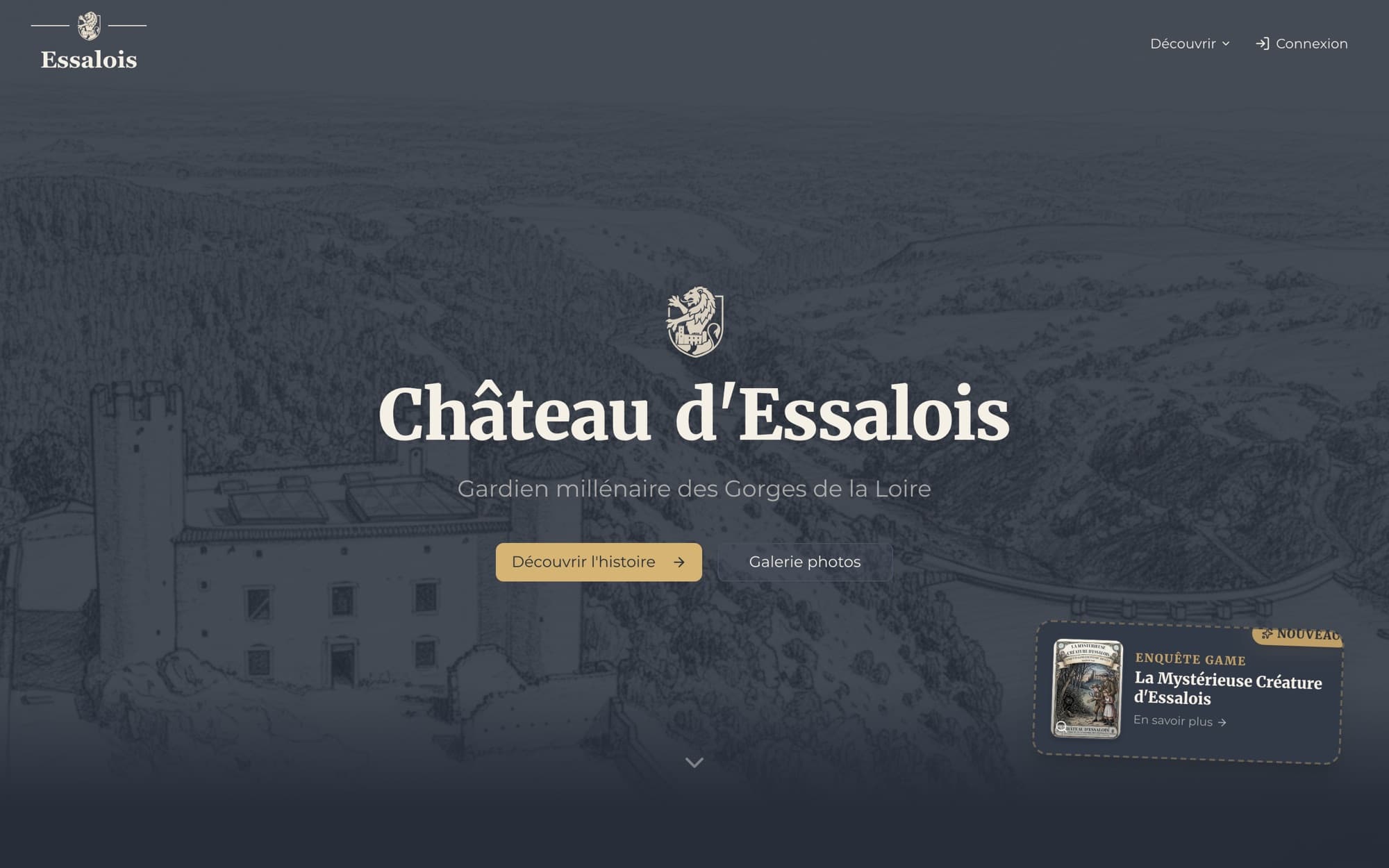 Le site de Château d'Essalois