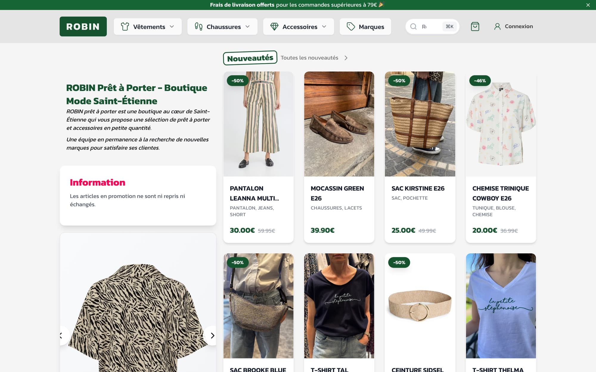 Le site de Robin • Prêt-à-porter